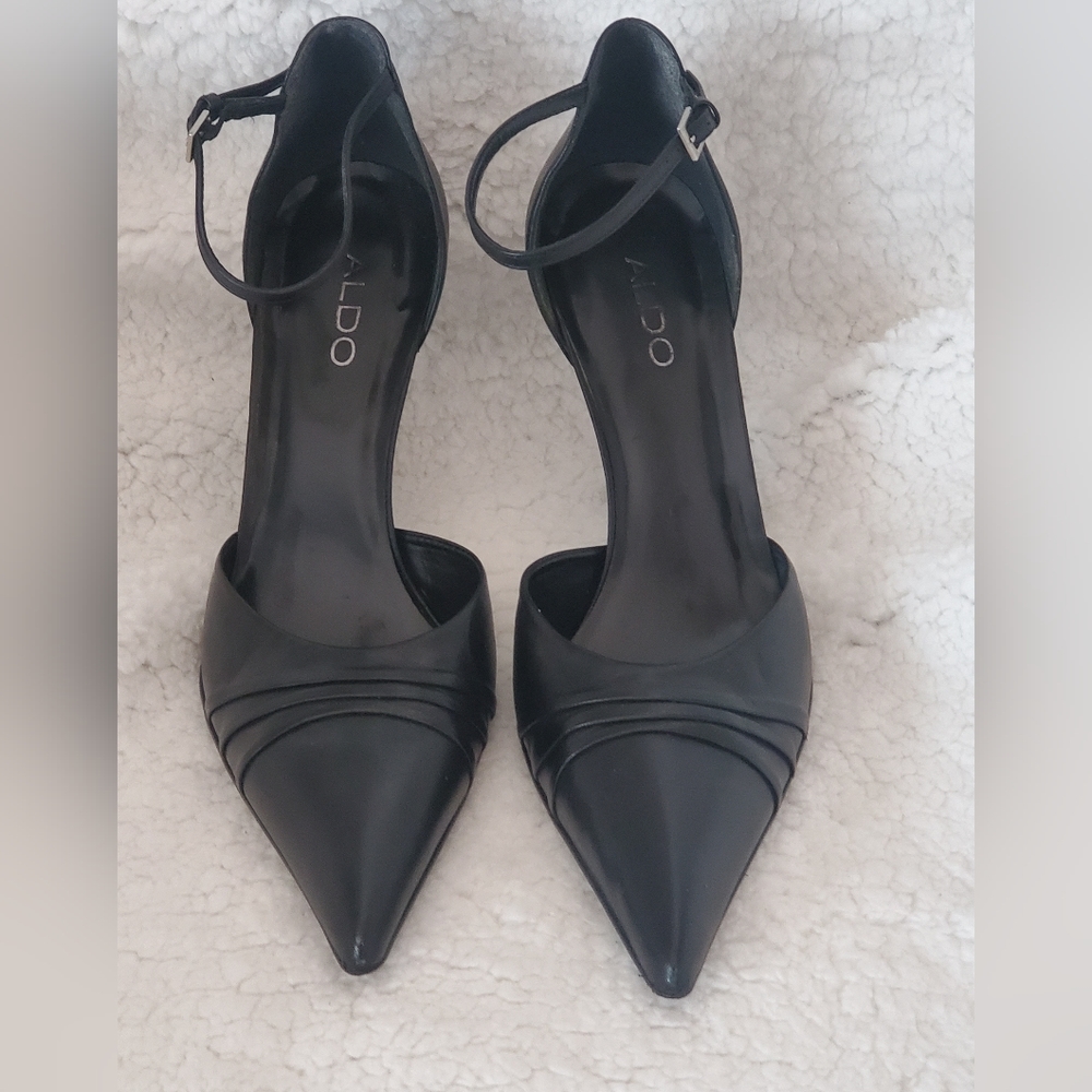 Aldo Ankle Strap Stiletto Heels